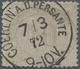 Deutsches Reich - Brustschild: 1872, Innendienstmarke 10 Gr. Gelbgrau Mit Einkreisstempel "COERLIN A - Unused Stamps