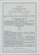Deutsches Reich - Brustschild: 1874, PAKET NACH MAILAND: Innendienstmarke 10 Gr. Grau (2) Mit Handsc - Unused Stamps