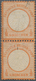 Deutsches Reich - Brustschild: 1872 Kleiner Schild ½ Gr. Farbänderung Orange Im POSTFRISCHEN PAAR Be - Ungebraucht