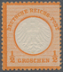 Deutsches Reich - Brustschild: 1872, Freimarke 1/2 Groschen Orange Mit Kleinem Brustschild, Sauber U - Neufs