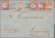 Deutsches Reich - Brustschild: 1872, Kleiner Schild ½ Gr. Orange Und Großer Schild 3x 1 Gr. Karmin A - Unused Stamps