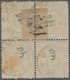 Deutsches Reich - Brustschild: 1872, Großer Schild ¼ Gr Violett Als Viererblock Mit K2 "EMDEN 20 12" - Unused Stamps