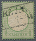 Deutsches Reich - Brustschild: 1872, Großer Schild 1/3 Gr. Grün Mit Hofpostamts-KURSIV-Ra2 "BERLIN . - Unused Stamps