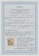 Deutsches Reich - Brustschild: 1872, Großer Schild 1/3 Gr. In B-Farbe Dunkelgrün Mit Doppelprägung D - Nuevos