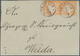 Deutsches Reich - Brustschild: 1872, Briefteil Mit Gr. Schild 2x½ Gr. Und ROTBRAUNEM Taxis-K1 "TRIPT - Unused Stamps