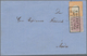 Deutsches Reich - Brustschild: 1872, Gr. Schild ½ Gr Als Ausgaben-MiF Mit 5 "PFENNIGE" Gelaufen Nach - Unused Stamps