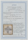 Deutsches Reich - Brustschild: 1872, Großer Schild 2 Gr. Blau Im Viererblock Mit K2 "SCHLOCHAU 19 2 - Ungebraucht