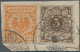 Deutsches Reich - Pfennig: 1889, 3 Pf. Krone/Adler Ungezähnt Und 25 Pf. Krone/Adler Auf Gebrauchtem - Neufs