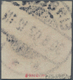 Deutsches Reich - Krone / Adler: 1889: 25 Pfg. Gelborange, Ungezähnte Farbprobe Von 1889, Gestempelt - Ongebruikt