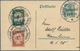 Deutsches Reich - Germania: 1912, FLUGPOST RHEIN-MAIN: 5 Pfg. Germania Ganzsachenkarte Mit 30 Pfg. F - Andere & Zonder Classificatie
