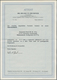 Deutsches Reich - Inflation: 1917, Freimarke Germania, 15 Pf Dunkelviolett Im Walzendruck Vom Oberra - Lettres & Documents