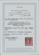 Deutsches Reich - Inflation: 1919, 30 Pf. Nationalversammlung Rechts UNGEZÄHNT Infolge Versetzten Zä - Covers & Documents