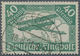 Deutsches Reich - Inflation: 1919, 40 Pf. FLUGPOST In Der Seltenen Farbe "blassgrün" Als Gestempelte - Covers & Documents