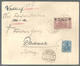 Deutsches Reich - Inflation: 1921, 2.50. Auf 2 Mk Braunlila In MiF Mit 30 Pfg Germania Auf Wertbrief - Lettres & Documents