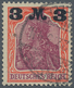 Deutsches Reich - Inflation: 1921, 3 M Auf 1 1/4 M Mit AUFDRUCK-ABART "re. 3 Tieferstehend", Sauber - Brieven En Documenten