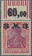 Deutsches Reich - Inflation: 1921, 3 M. Auf 1¼ M. Germania, Karminrot / Dunkelkarminlila Mit Mattglä - Lettres & Documents