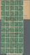Deutsches Reich - Inflation: 1923, 30 Pf Ziffern (80 Stück) Im Bogenteil + 1x 100 Pf Arbeiter Auf ZE - Covers & Documents