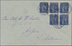 Deutsches Reich - Inflation: 1922, 120 Pf Im Dekorativen 5er-Block Mit Wz. Waffeln Sauber Entwertet - Brieven En Documenten