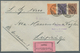 Deutsches Reich - Inflation: 1923, 30 Pfg., 20 M. Und 5 M. (Eckfehler Vor Dem Aufkleben) Posthorn Al - Covers & Documents