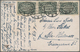 Deutsches Reich - Inflation: 1923, 5000 M Schwarzgrün, 3 Stück Als Portogerechte Mehrfachfrankatur A - Brieven En Documenten