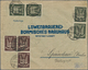 Deutsches Reich - Inflation: 1923, Holztaube 25x 5 M, 3x 25 M Und 4x 100 M Vorder- Und Rückseitig Au - Covers & Documents
