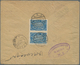Deutsches Reich - Inflation: 18.8.1923, R-Nachnahme-Brief Mit Dekorativer Buntfrankatur Von 12 Werte - Brieven En Documenten
