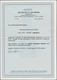 Deutsches Reich - Inflation: 1923, 100 Tsd. Auf 400 Mark Freimarke “Ziffer”, UNGEZÄHNT, Zeitgerecht - Brieven En Documenten