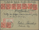 Deutsches Reich - Inflation: 1923, 5.11., Korbdeckel 10 Mio Durchstochen, 19 Stück Vorder- Bzw. Rück - Brieven En Documenten