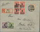 Deutsches Reich - Inflation: 1923, 10 Milliarden ANDRUCK-Marke (aus OPD Erfurt) In MiF Mit 3 Verschi - Brieven En Documenten