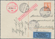 Deutsches Reich - Weimar: 1929, SCHWEIZFAHRT, Postkarte Mit Bordpoststempel 15.11.1929 (Type III) Ge - Other & Unclassified