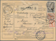 Deutsches Reich - 3. Reich: 1934, 4 RM ZEPPELIN-Chicagofahrt In MiF Vorder- U. Rückseitigauf Paketka - Covers & Documents