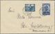 Deutsches Reich - 3. Reich: 1933, 20+60 Pf Dunkelblau Einzelmarke Aus Block 2 MiF Mit 4 Pf Wagner Au - Brieven En Documenten