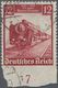 Deutsches Reich - 3. Reich: 1935, 12 Pfg. Deutsche Eisenbahn, Gebrauchtes Exemplar UNTEN UNGEZÄHNT, - Briefe U. Dokumente