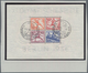 Delcampe - Deutsches Reich - 3. Reich: 1936/1937, Olympia-Blocks Mit SST KIEL, 3 Weitere Blocks Postfrisch, Mi. - Lettres & Documents