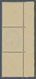 Deutsches Reich - Zusammendrucke: 1928, 8 Pf Wappen Senkr. Zusammendruck-Streifen Vom Linken Rand Po - Se-Tenant