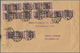 Deutsches Reich - Dienstmarken: 1923, 400 Tausend Auf 15 Pfg. Dienstmarke Ziffer Zu Insgesamt 15 Stü - Officials