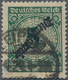 Deutsches Reich - Dienstmarken: 1924, 5 Pf Korbdeckel Mit Kopfstehendem Schlangen-Aufdruck, Klar Ges - Service