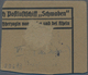 Deutsches Reich - Halbamtliche Flugmarken: 1912, Flugpostmarke 20 Pf. E.EL.P. Gebraucht Auf Kartenau - Luft- Und Zeppelinpost
