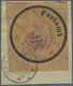 Delcampe - Deutsches Reich - Lokalausgaben 1918/23: SCHLIERSEE. 1923. Gebührenzettel 8.000 - 2 Mio Komplett Auf - Covers & Documents