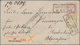 Deutsches Reich - Ganzsachen: 1872, Kleiner Schild 1 Gr. Karmin GA-Umschlag Mit Zusatzfrankatur 5 Gr - Sonstige & Ohne Zuordnung