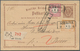 Deutsches Reich - Ganzsachen: 1873, GA-Karte ½ Gr Mit Großer Schild ½ Gr. Und 1 Gr. Verwendet Als PA - Autres & Non Classés