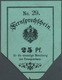 Deutsches Reich - Ganzsachen: 1889, 25 Pf "Fernsprechschein" Schwarz Auf Graublau, No. 29 Sauber Geb - Autres & Non Classés