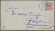Deutsches Reich - Stempel: 1892, "ROSTOCK (MECKL.) AUSSTELLUNGSPLATZ 26/7 92", Seltener Sonderstempe - Maschinenstempel (EMA)