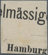 Deutsches Reich - Hufeisenstempel: HAMBURG 31 DECBR (18)74 LETZTTAGS-STEMPEL Auf Gr. Schild 1/3 Gr D - Machines à Affranchir (EMA)