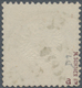 Deutsches Reich - Hufeisenstempel: 1872, Großer Schild 9 Kr. Orangebraun UNIKAT Mit Groschengebiet-H - Franking Machines (EMA)