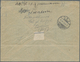 Deutsche Post In China: 1900, Petschili Germania Reichspost 3 Pfg. Dunkelorangebraun, Zwei Werte In - Chine (bureaux)