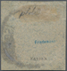 Deutsche Post In China: 1900, 50 Pfg. Germania Mit CHINA-Handstempelaufdruck Von LINKS OBEN NACH REC - Chine (bureaux)