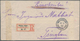 Deutsche Post In China: 1902, 3 Pfg. Bis 1 Mark Reichspost, Attraktive Frankatur Auf Mandarin-Zierbr - Chine (bureaux)