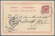 Deutsche Post In China - Besonderheiten: 1896/1912, Sechs Belege (u.a. Japan. Schmuckbrief Aus 1895, - Chine (bureaux)