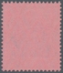 Deutsche Post In Marokko: 1911, 1 P Auf 80 Pf Dkl'rötlichkarmin/schwarz Auf Mattrosarot Entwertet Mi - Marokko (kantoren)